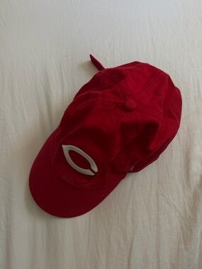 Cincinnati reds 47 baseball hat vintage bronze metal adjustable buckle